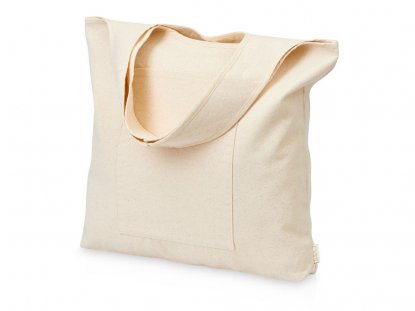 Сумка-шоппер Vest из хлопка 340 г/м2, натуральная