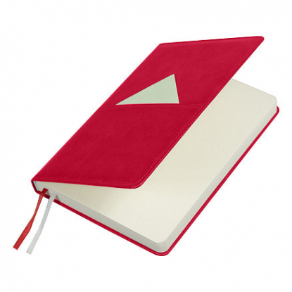 Ежедневник недатированный Smart Philadelphia Columbus А5, красный