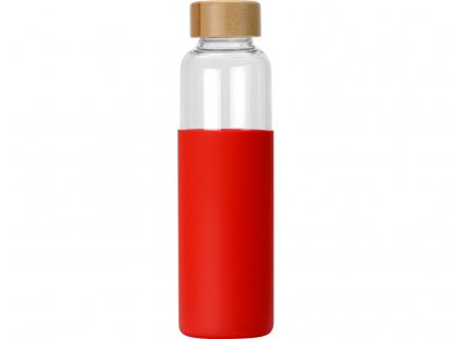 Бутылка для воды Refine в чехле, красная
