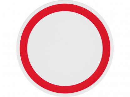 Беспроводное зарядное устройство Dot, красное
