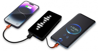 Аккумулятор с подсветкой Scyler, 10000 Mah