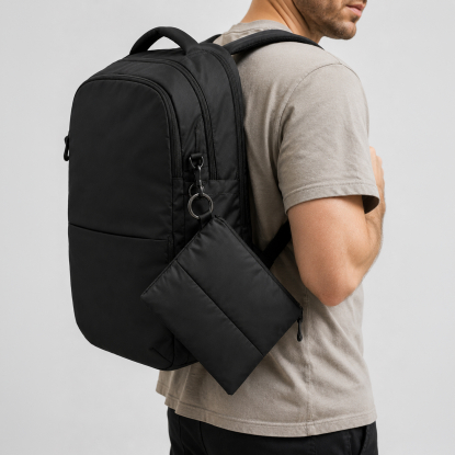 Органайзер для мелочей Superbag Bubble, черный