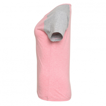 Футболка женская Modern Reglan, розовый меланж