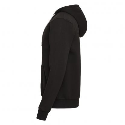 Толстовка-кенгуру с капюшоном на молнии New Gen 320, унисекс, черная