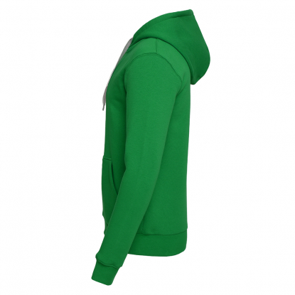 Толстовка-кенгуру с капюшоном на молнии New Gen 320, унисекс, зеленая