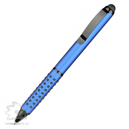 Шариковая ручка Айюва со стилусом, синяя