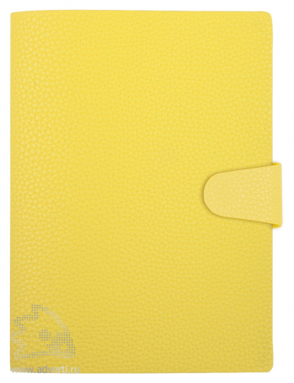 Ежедневники Palette с магнитным клапаном, А5, жёлтые