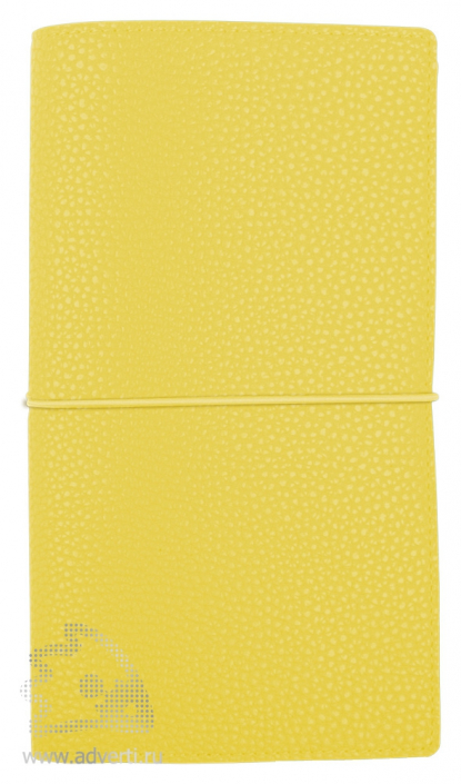 Записная книжка Palette с горизонтально резинкой, А5-, жёлтая