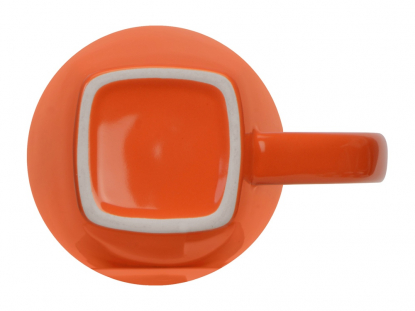 Кружка Айседора, оранжевая, вид снизу