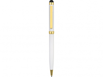 Ручка-стилус шариковая Голд Сойер, белая