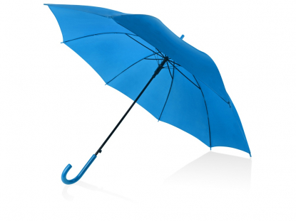 Зонт-трость Яркость, полуавтомат, голубой
