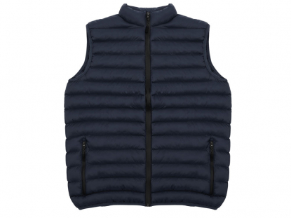 Стеганый жилет Uniqloud, мужской, темно-синий