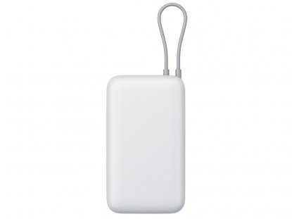 Внешний аккумулятор с встроенным кабелем Xiaomi Power Bank (Integrated Cable), 20000 мАч, светло-серый