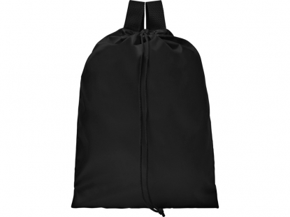 Рюкзак Lerу с парусиновыми лямками, черный