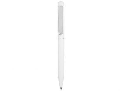 Ручка металлическая шариковая Skate матовая, белая