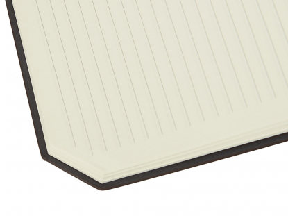 Блокнот А5 с магнитным клапаном в гибкой обложке Chaplin, коричневый