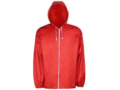 Куртка - дождевик Maui, унисекс, красная