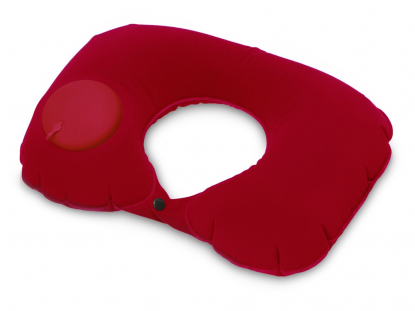 Подушка для путешествия с помпой Push, красная