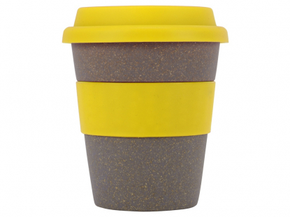 Стакан из бамбукового волокна Café, желтый