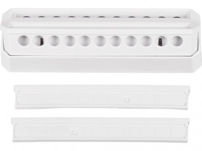 Табличка Tempark с номером телефона для временной парковки, белая