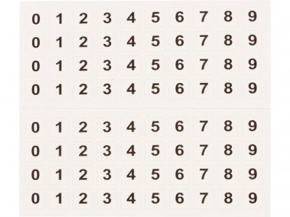 Табличка Tempark с номером телефона для временной парковки, белая