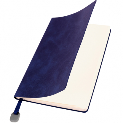 Ежедневник A5 недатированный Farfalla в мягком переплёте, синий красный