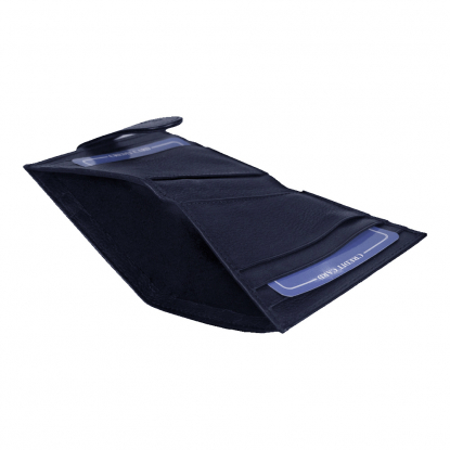 Держатель банковских карт Leather Road, темно-синий