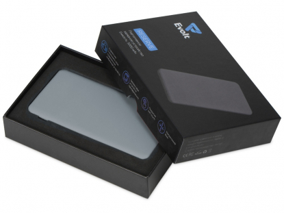 Портативное зарядное устройство Reserve с USB Type-C, 5000 mAh, серое, в коробке