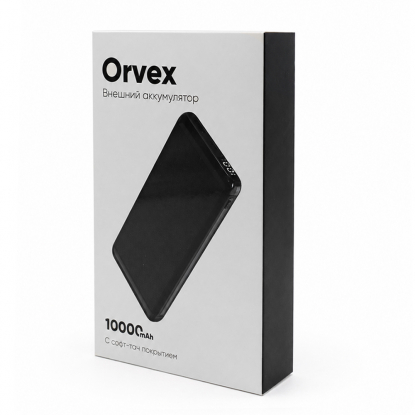 Внешний аккумулятор Orvex c быстрой зарядкой, 10000 mAh