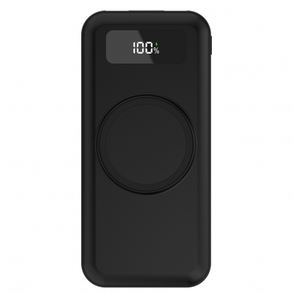 Внешний аккумулятор Authority с беспроводной зарядкой, 10000 Mah, чёрный