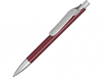 Ручка металлическая шариковая Large, бордовая