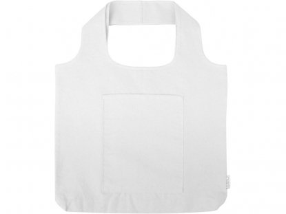 Сумка-шоппер Vest из хлопка 340 г/м2, белая