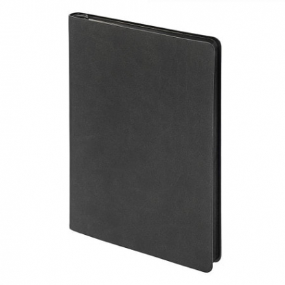 Ежедневник недатированный Flexy Soft Touch Latte А5, черный