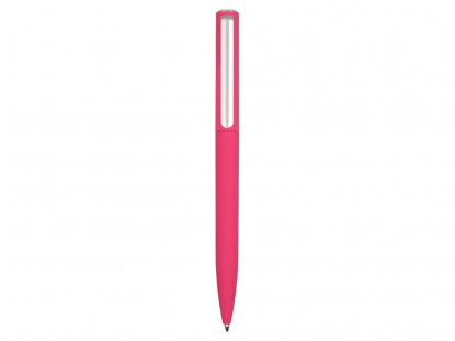 Ручка пластиковая шариковая Bon soft-touch, розовая