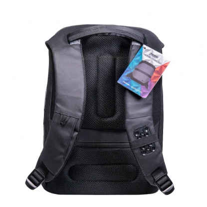 Спорт рюкзак с USB разъемом Leardo Portobello, вид сзади