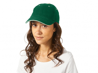 Бейсболка New Castle, зеленая