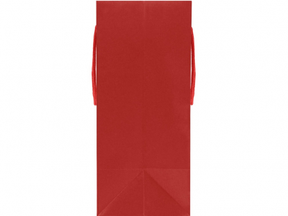 Пакет подарочный Imilit W, красный, вид сбоку
