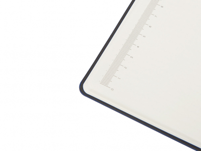 Блокнот А5 с магнитным клапаном в гибкой обложке Chaplin, синий