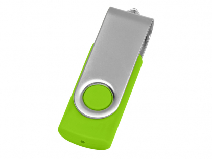 Флеш-карта Флэш С1, USB 2.0, зеленое яблоко