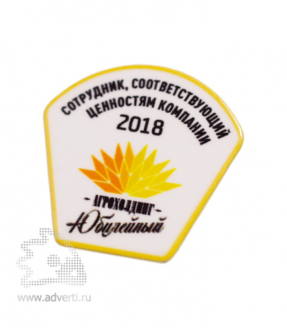 Значки индивидуальной формы