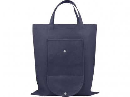 Складная сумка Maple, 80 г/м2, темно-синяя
