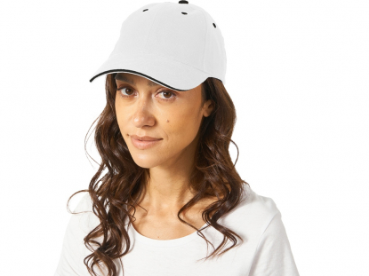 Бейсболка New Castle, белая