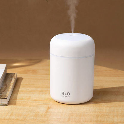 Увлажнитель-ароматизатор с подсветкой Aroma, белый