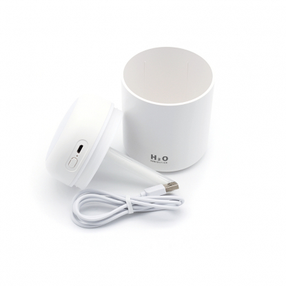 Увлажнитель-ароматизатор с подсветкой Aroma, белый