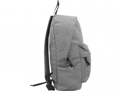 Рюкзак Сити, серый, вид сбоку