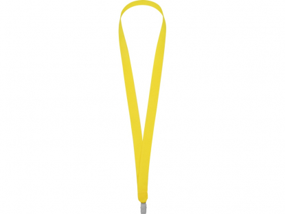 Ланъярд с клипом, желтый