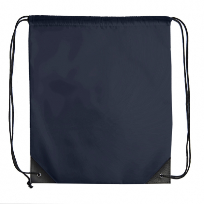 Рюкзак с укреплёнными уголками BY DAY, темно-синий