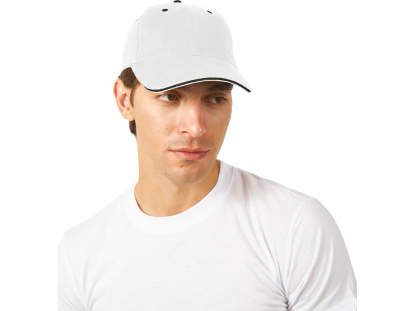 Бейсболка New Castle, белая