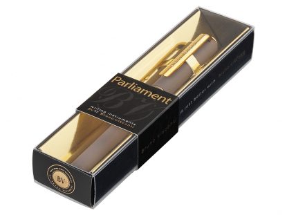 Ручка пластиковая шариковая Parliament, серая