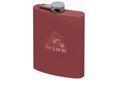 Фляжка Remarque 2.0, soft-touch, бордовая